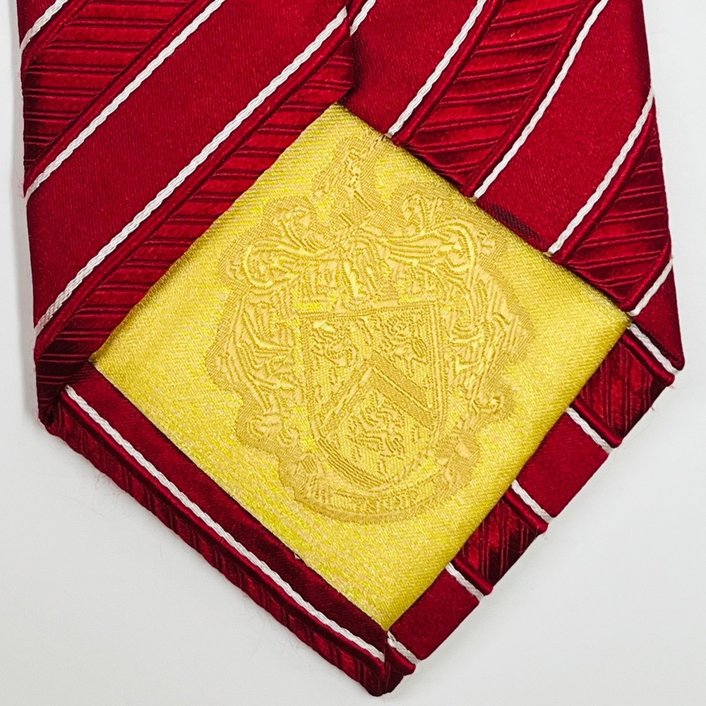 Donald J Trump Necktie Mens 61" Red Striped Silk Signature Collection Power Tie - Picture 9 of 11